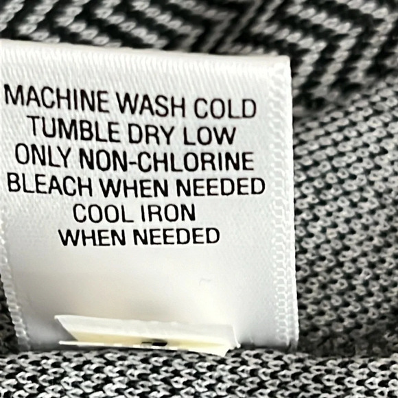 Liz Lange Maternity For Target Chevron Knee Length Dress Belted - Size Large - Picture 6 of 6